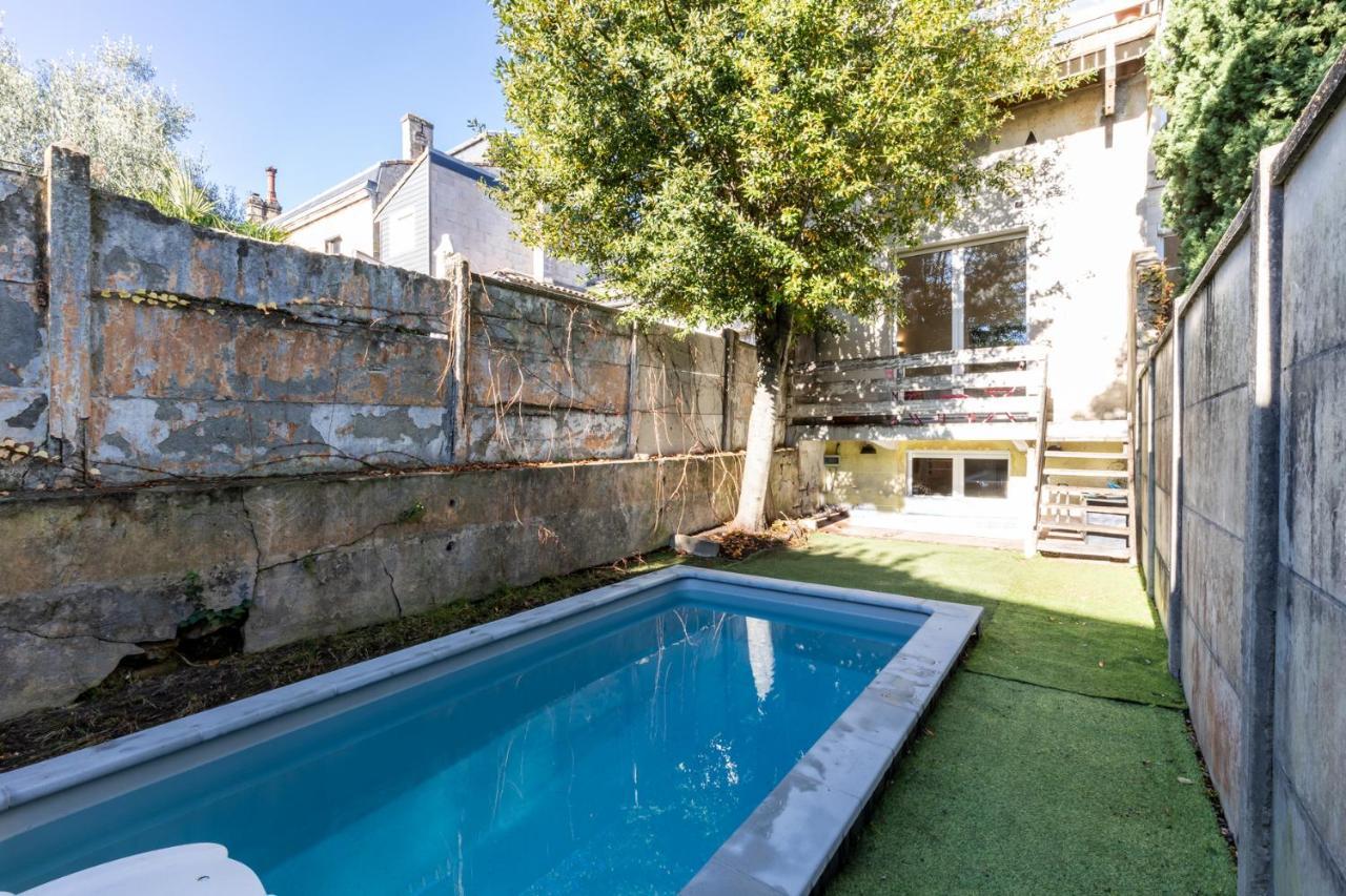 Appartement 50M2 Parfait Etat Avec Piscine Privee Bordeaux Exterior foto